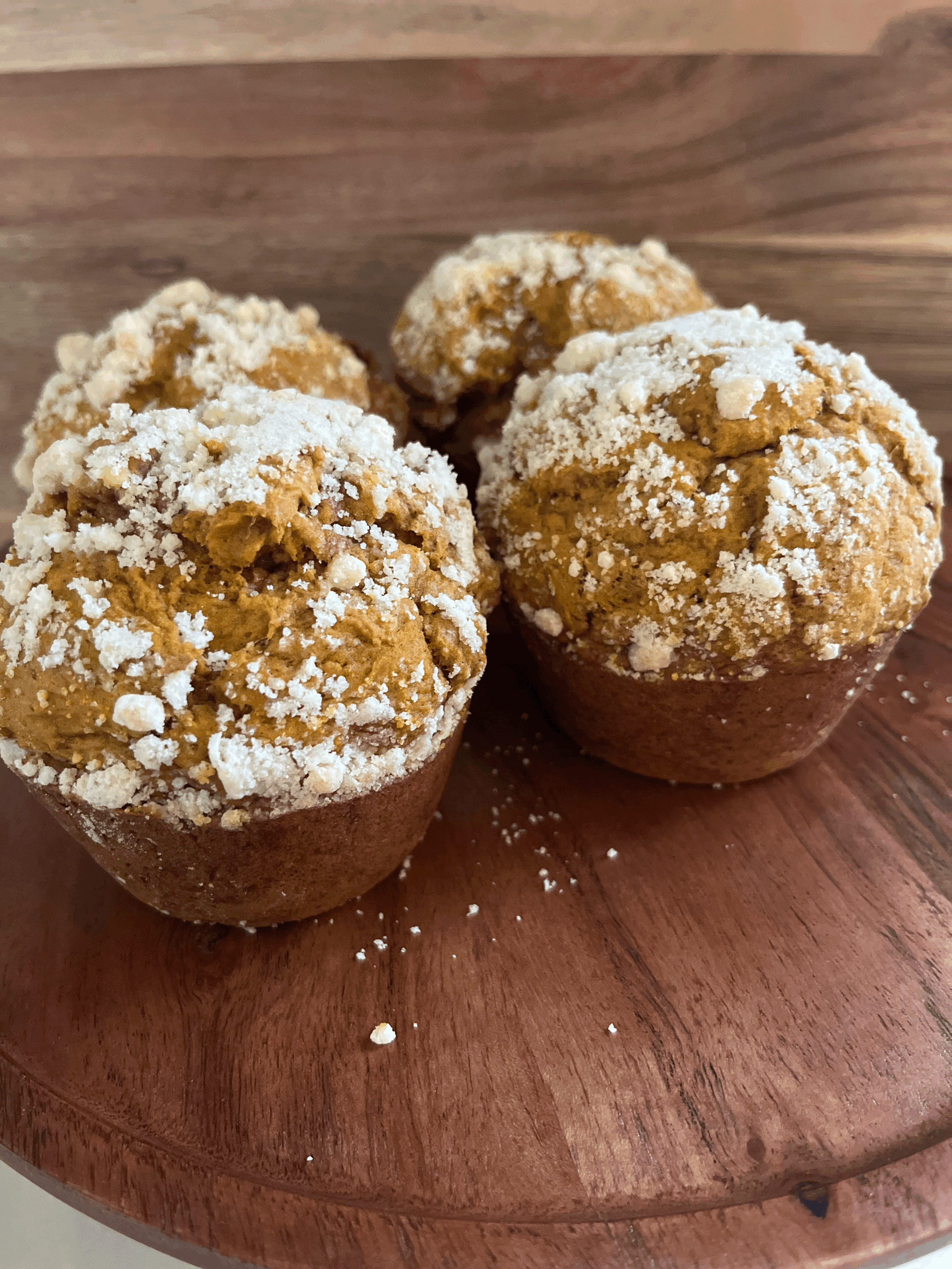 SOURDOUGH PUMPKIN SPICE MUFFINS 