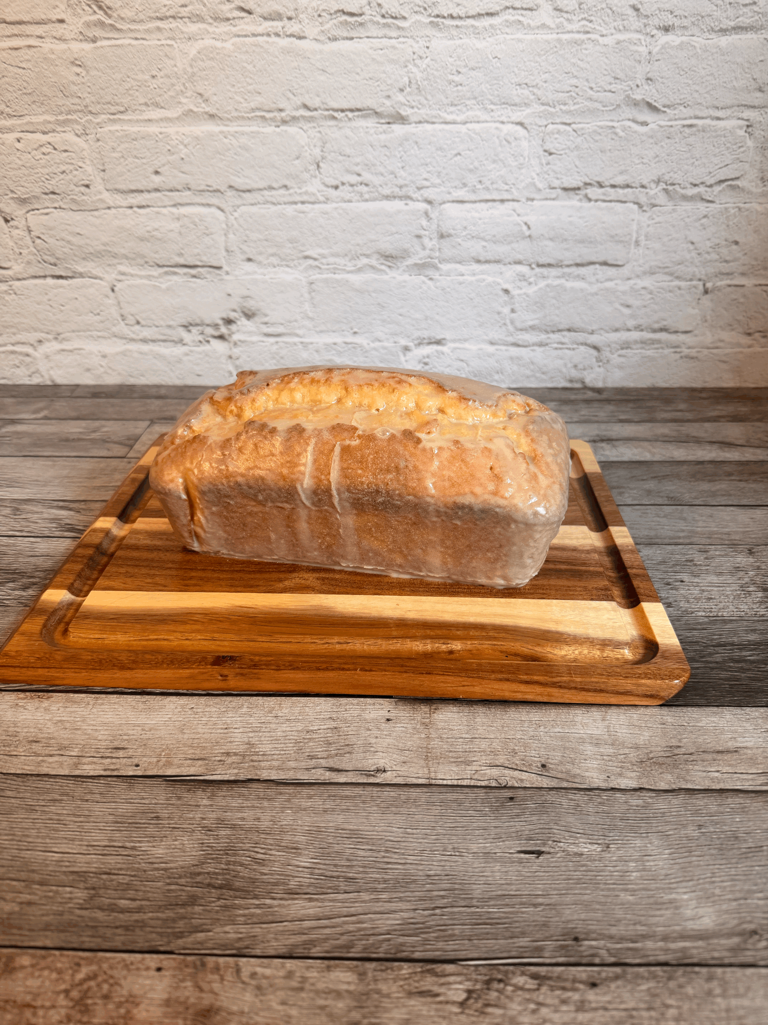 SOURDOUGH DISCARD LEMON LOAF CAKE 
