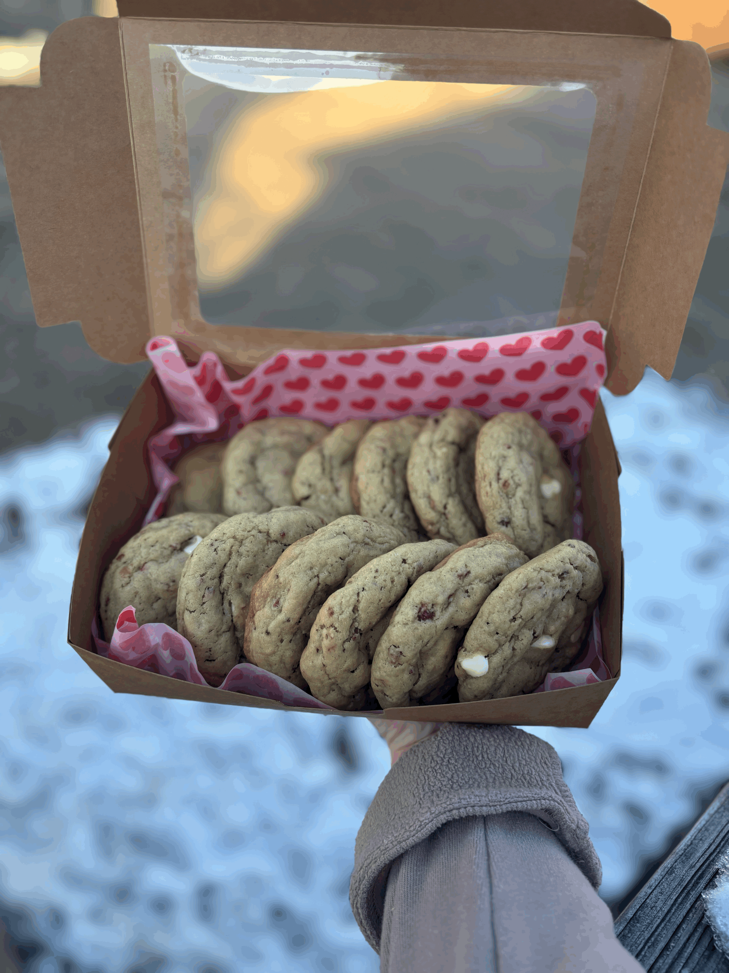 Sourdough Strawberry Shortcake cookies