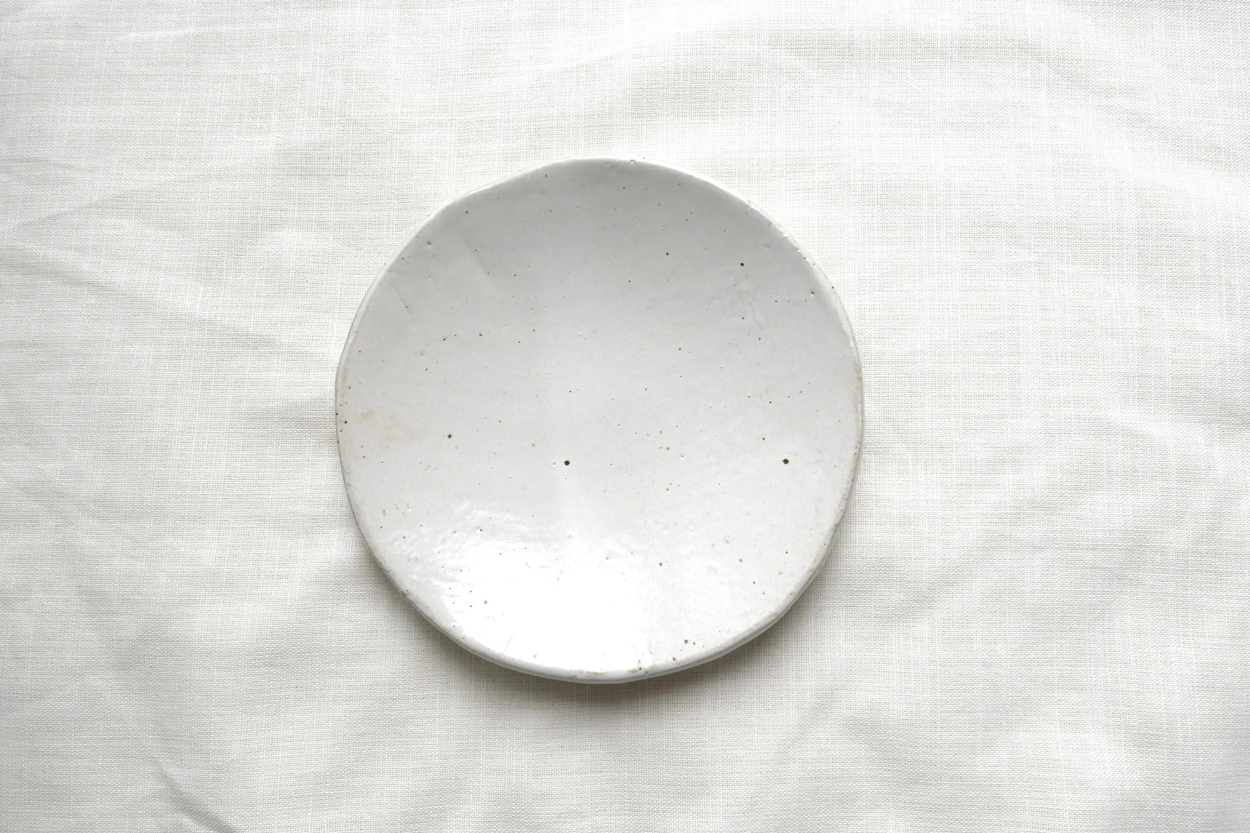 Shigaraki Plate｜white