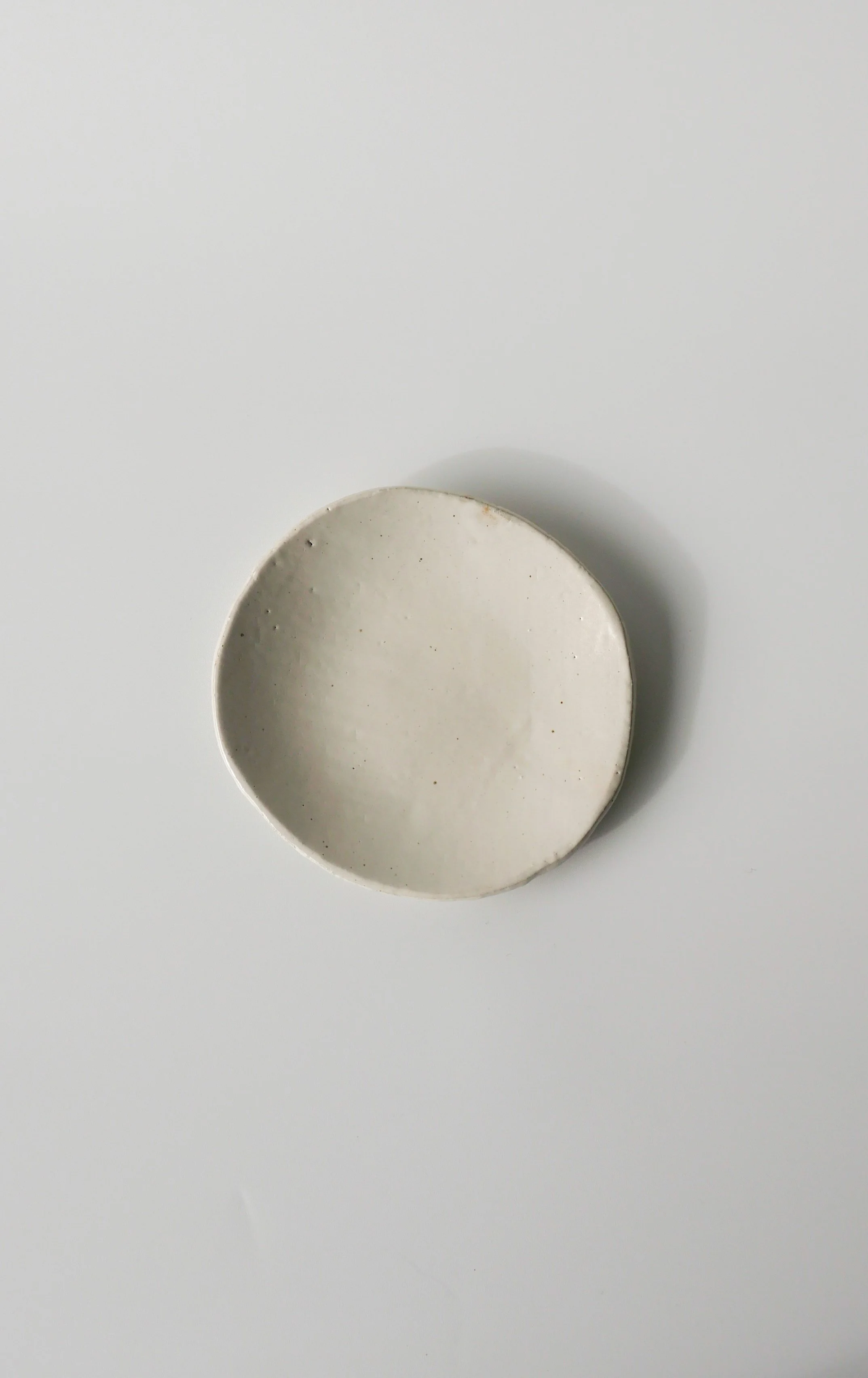 Shigaraki Plate｜white