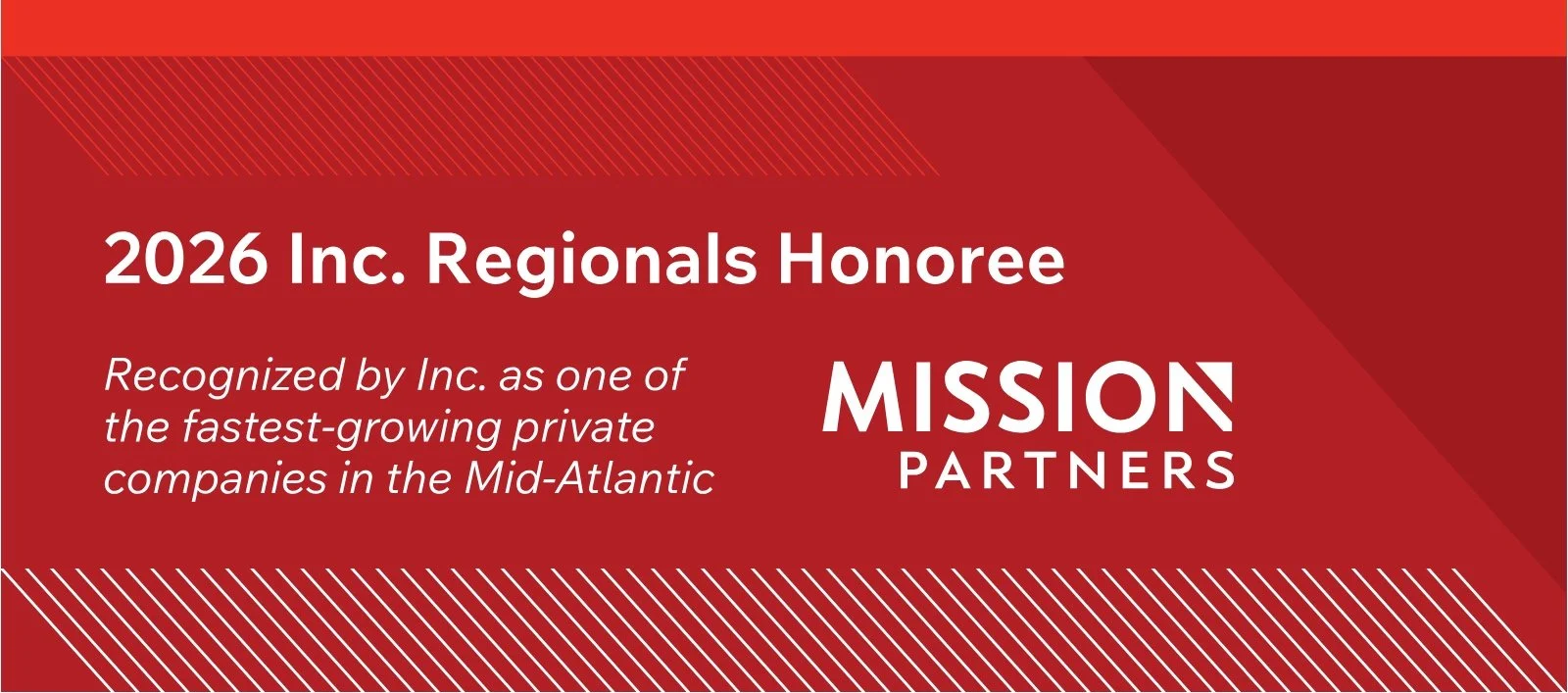 Mission Partners Named on Inc.’s 2026 List of the Fastest-Growing Private Companies in the Mid-Atlantic