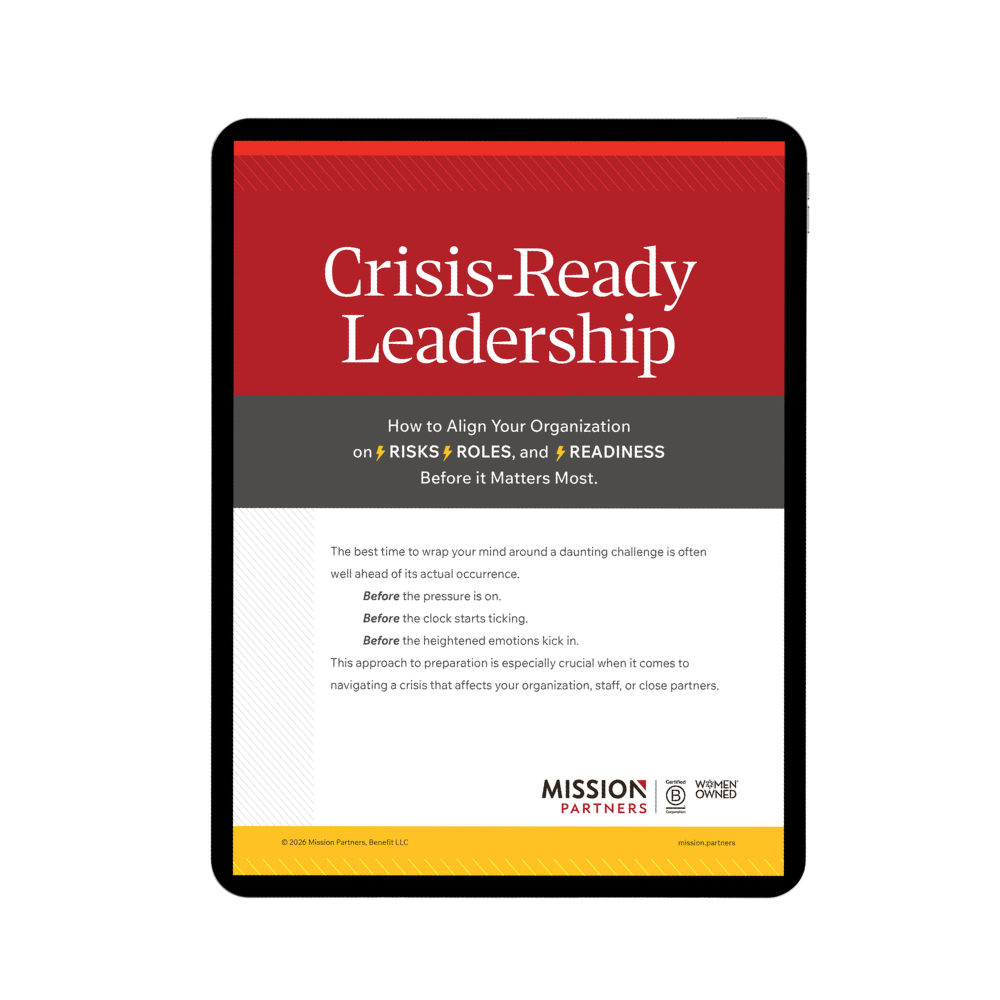 Crisis-Ready Leadership