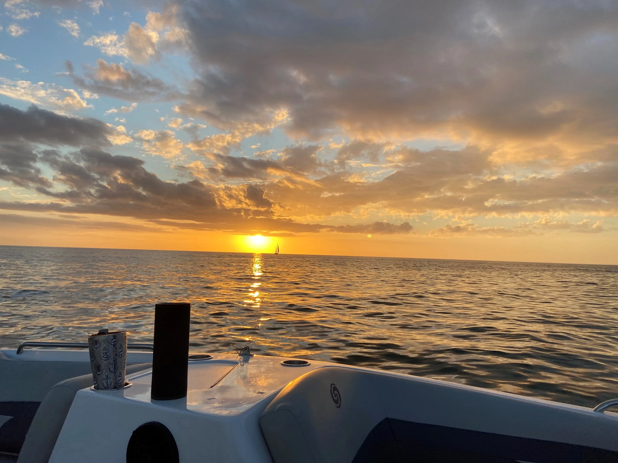 Sunset boat cruise Madeira Beach