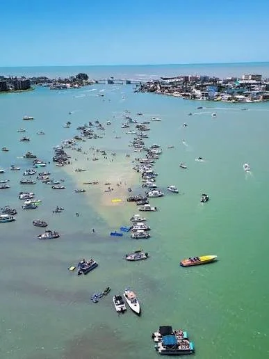 Johns Pass Sandbar Party