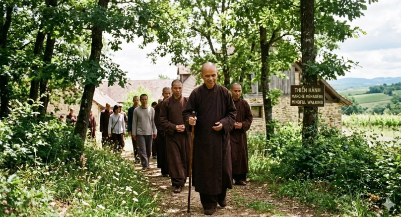 Walk with Thích Nhất Hạnh