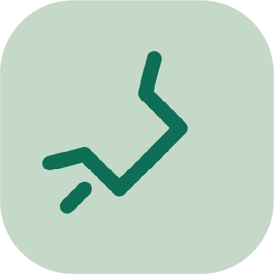 Logo de PowerShell con un fondo verde claro.