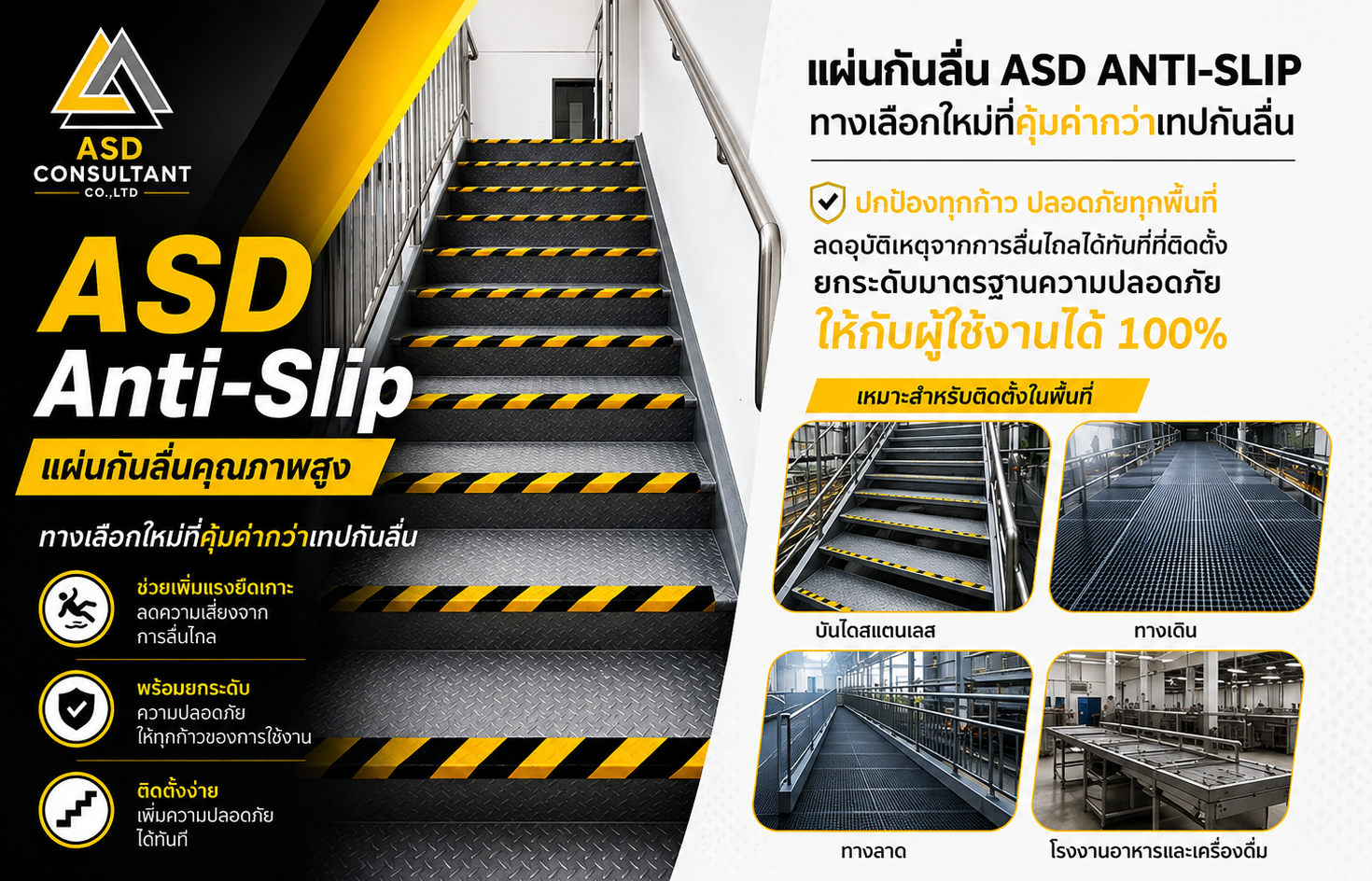 แผ่นกันลื่น Anti Slip