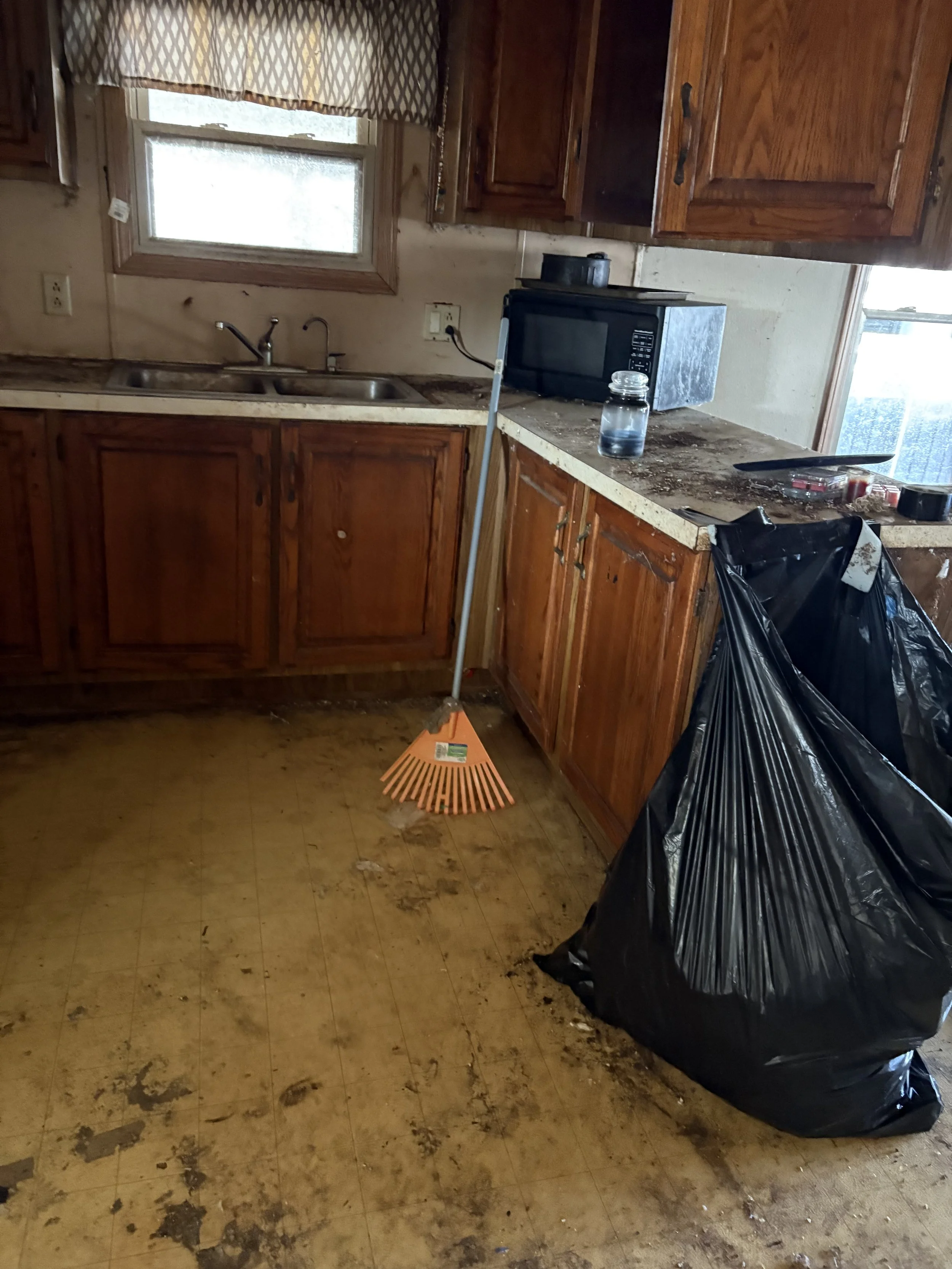 Kitchen after