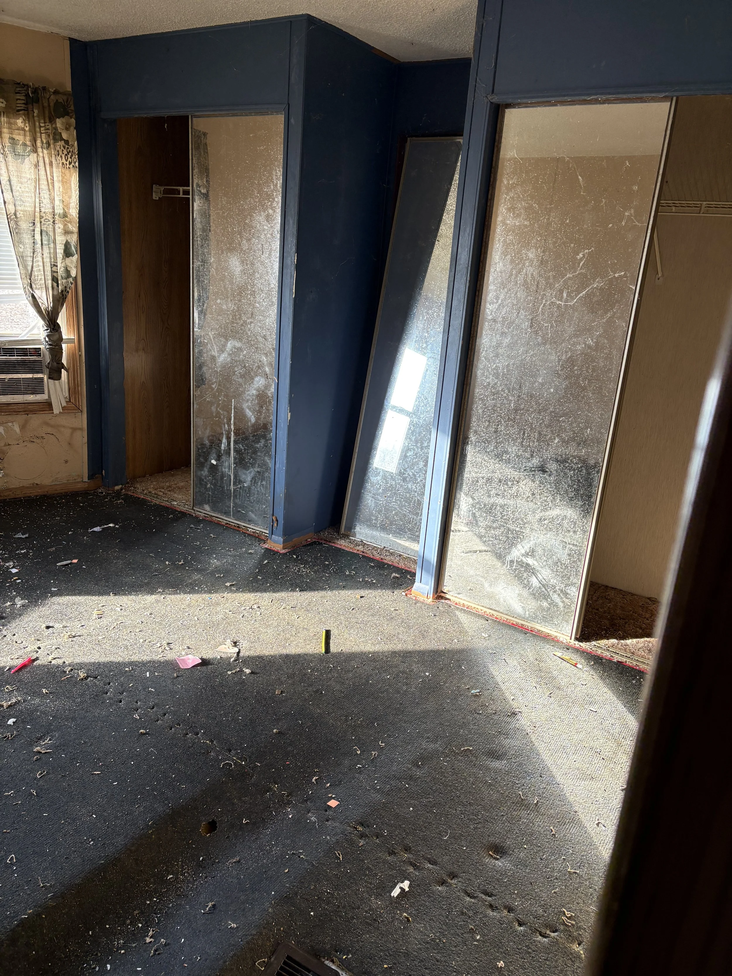 Bedroom after