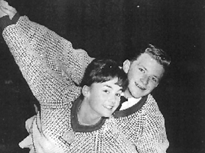 Linda Ward and Neil Carpenter got a thrill out of meeting Ice Follies star Harris Legg in the spring of 1956 when Legg returned to Galt at the invitation of the Galt figure Skating Club.

Within a few years Carpenter and Ward would be reaching the he