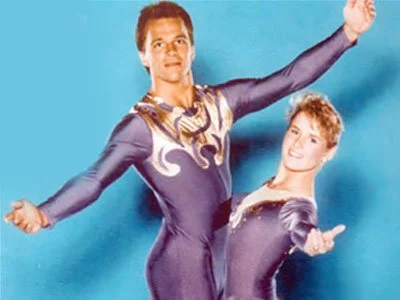 Cindy Landry (born 1972) was one half of the well-known Canadian figure skating pairs team of Landry and Johnston, and for a time, they were one of the top pairs teams in the world.

With partner Lyndon Johnston, Landry won the silver medal at the 19