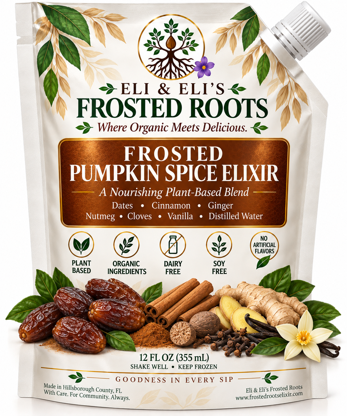 Frosted Pumpkin Spice Elixir