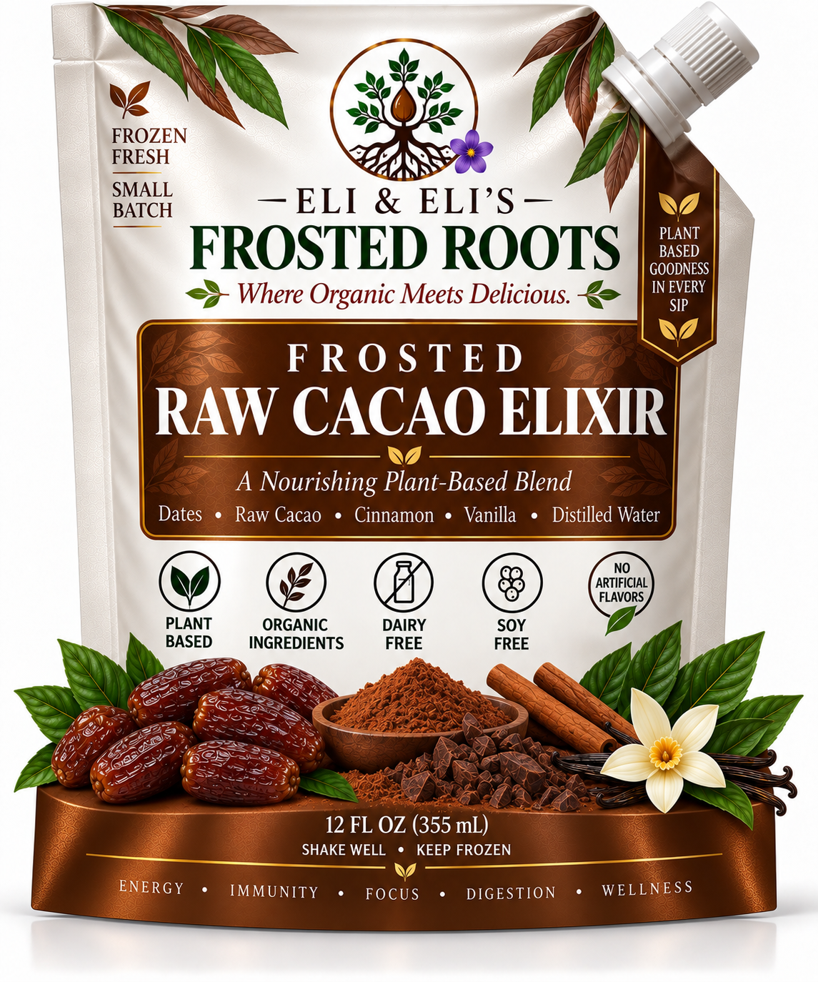 Frosted Raw Cacao Elixir