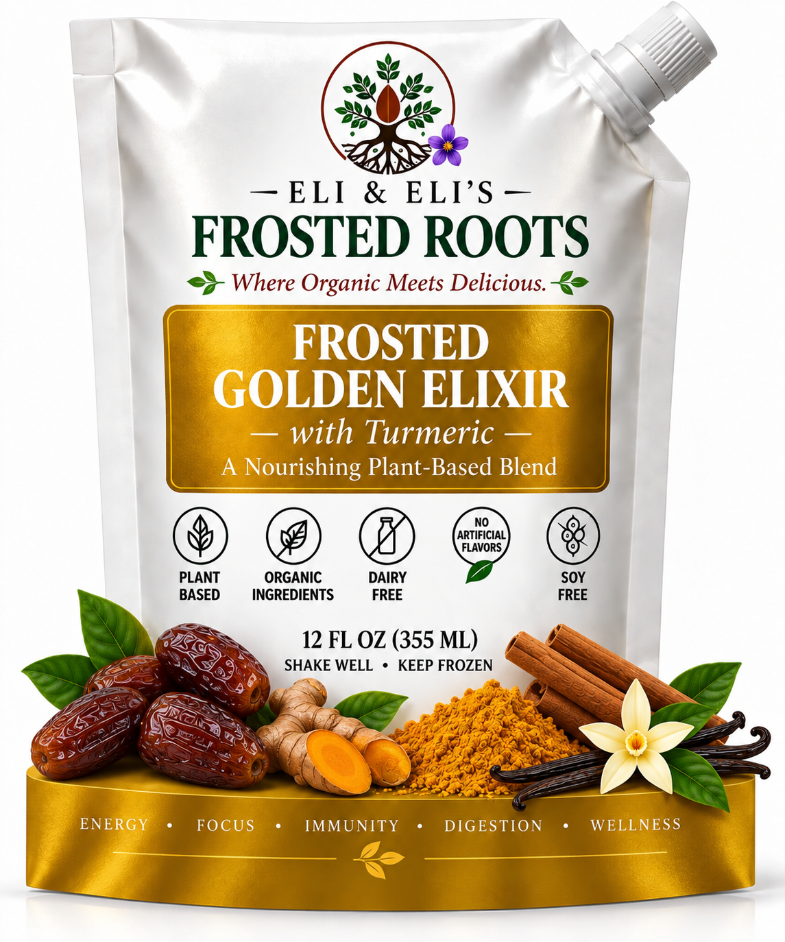 Frosted Golden Elixir
