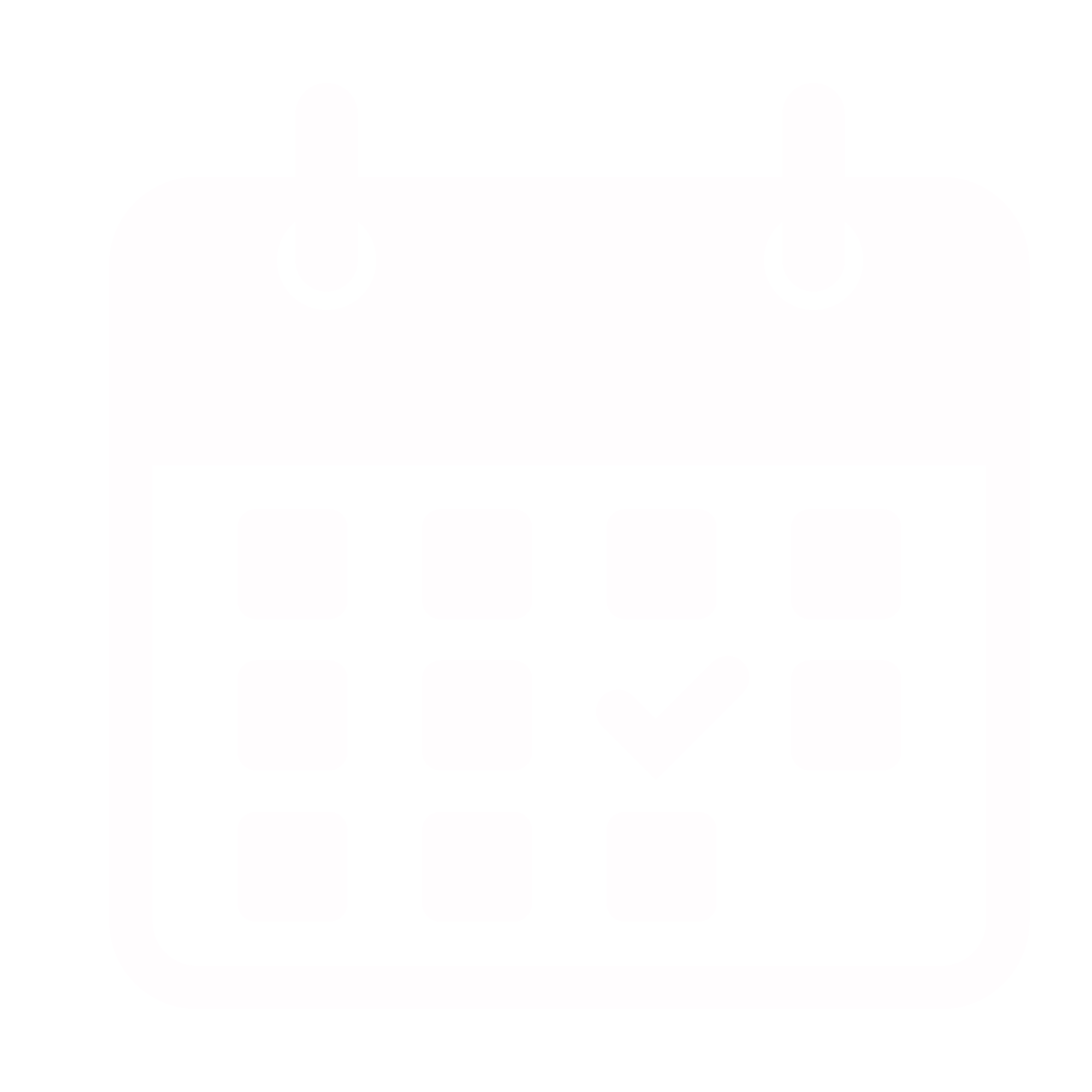 Black and white illustration of a calendar with a checkmark.