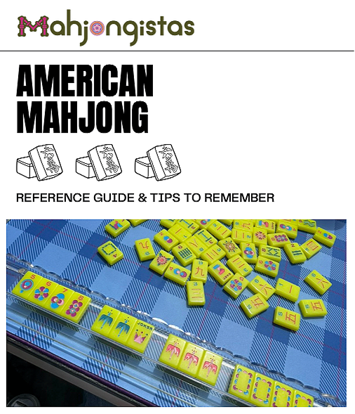 Mahjongistas: Reference Guide & Tips to Remember