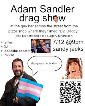 Sandlerpalooza! Poster (the more successful one)