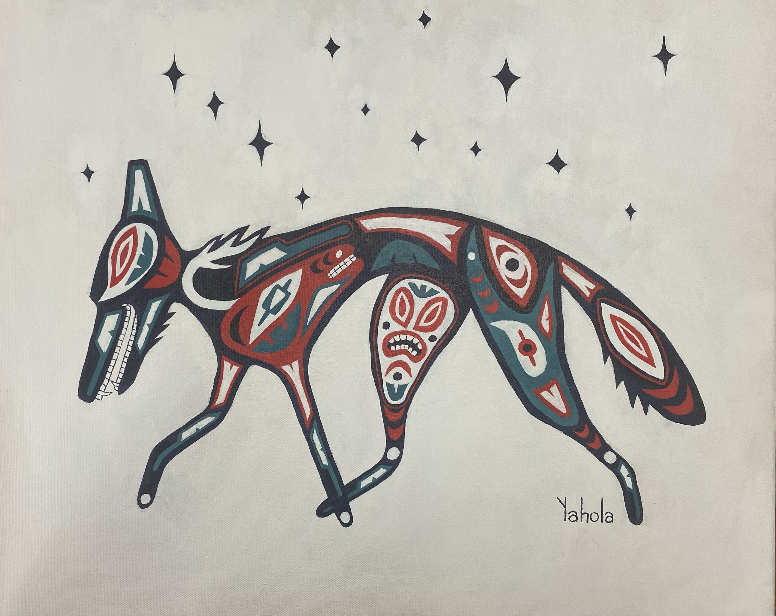Coyote (Acrylic, 2022)