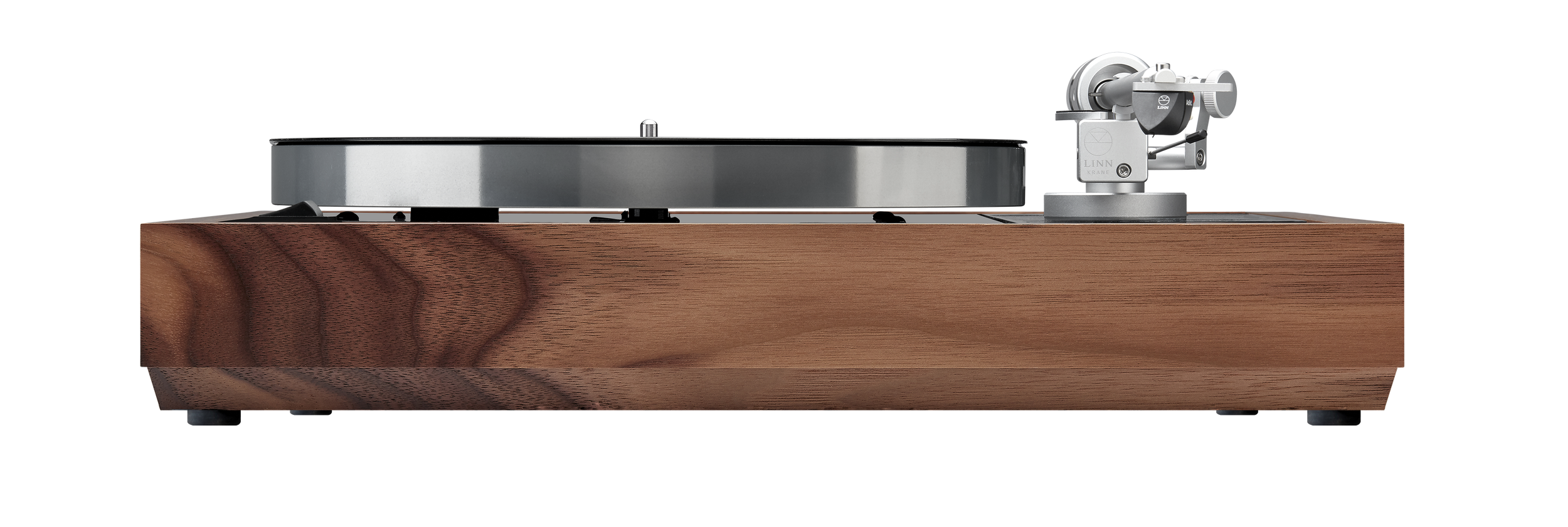Giradischi Linn Sondek LP12 con base noce.