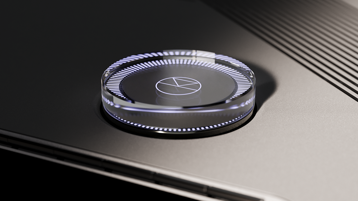 Pannello di controllo digitale con interfaccia luminosa su dispositivo elettronico, probabilmente un forno o un elettrodomestico.