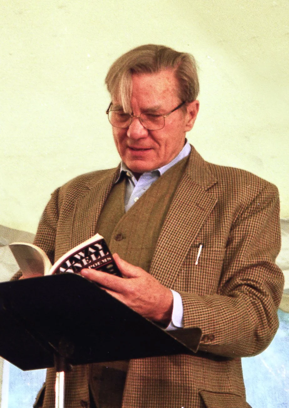 Author Photo- Galway Kinnell (1927-2014); Commission for Book Jacket Photograph.