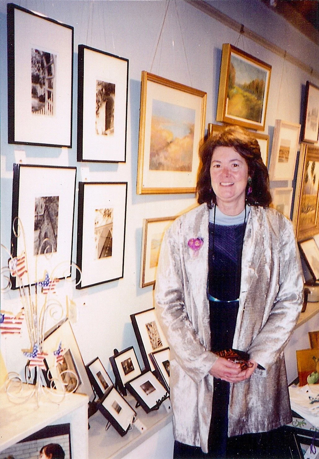 Karen M. Peluso by Dudley Lowdon (d) at Art & Soul Gallery (now closed), downtown Beaufort, SC. 2011