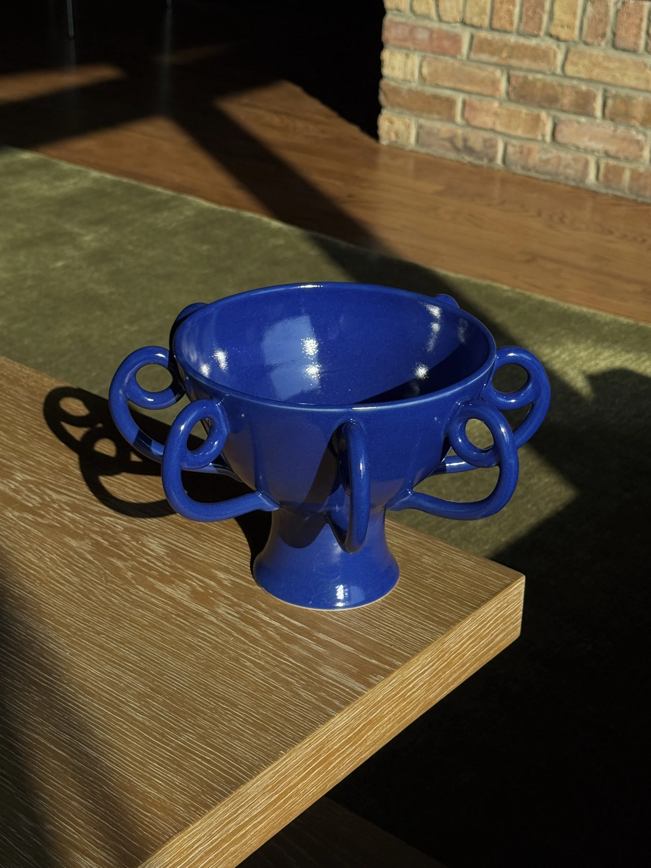 
Loopy Pedestal Bowl