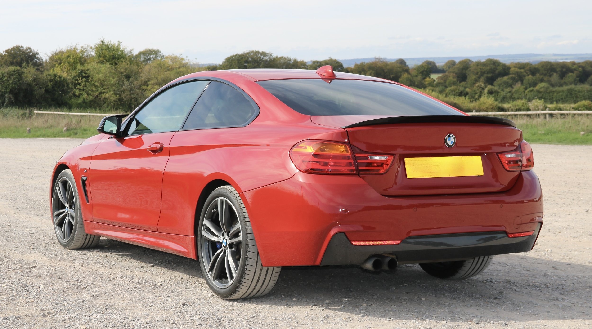2016 BMW 420i M Sport passenger rear corner.JPG