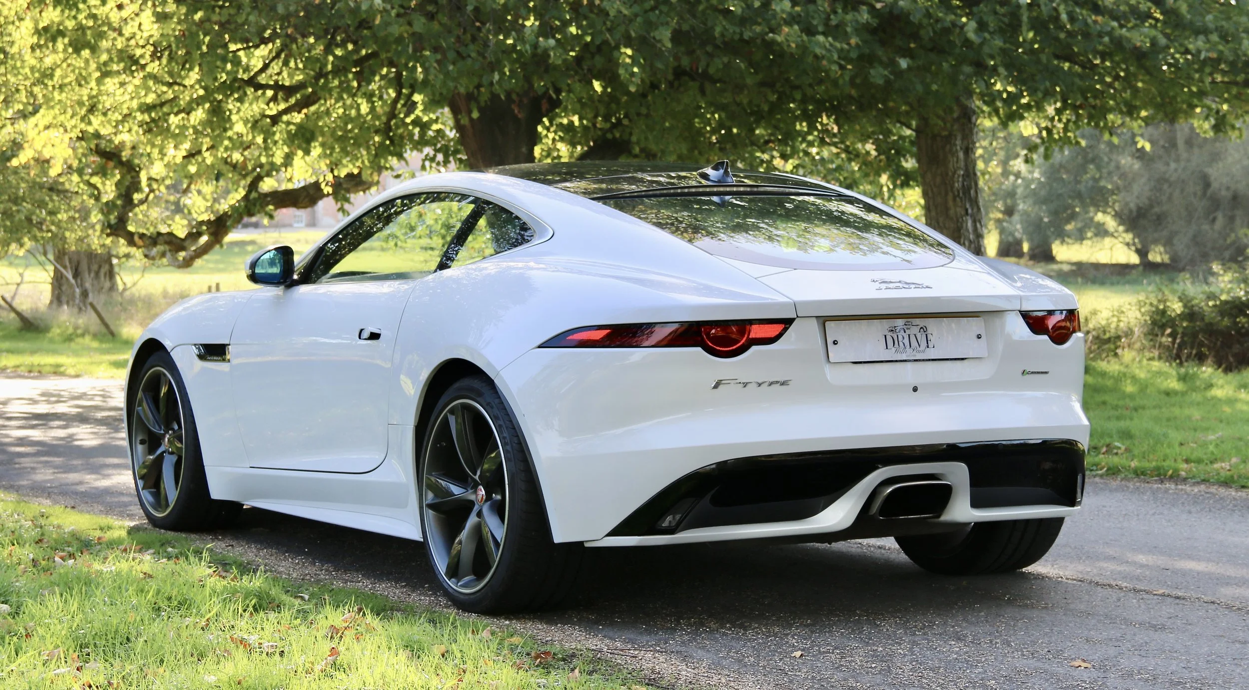 2017 Jaguar F Type I4 R-Dynamic Coupe left rear quarter.JPG