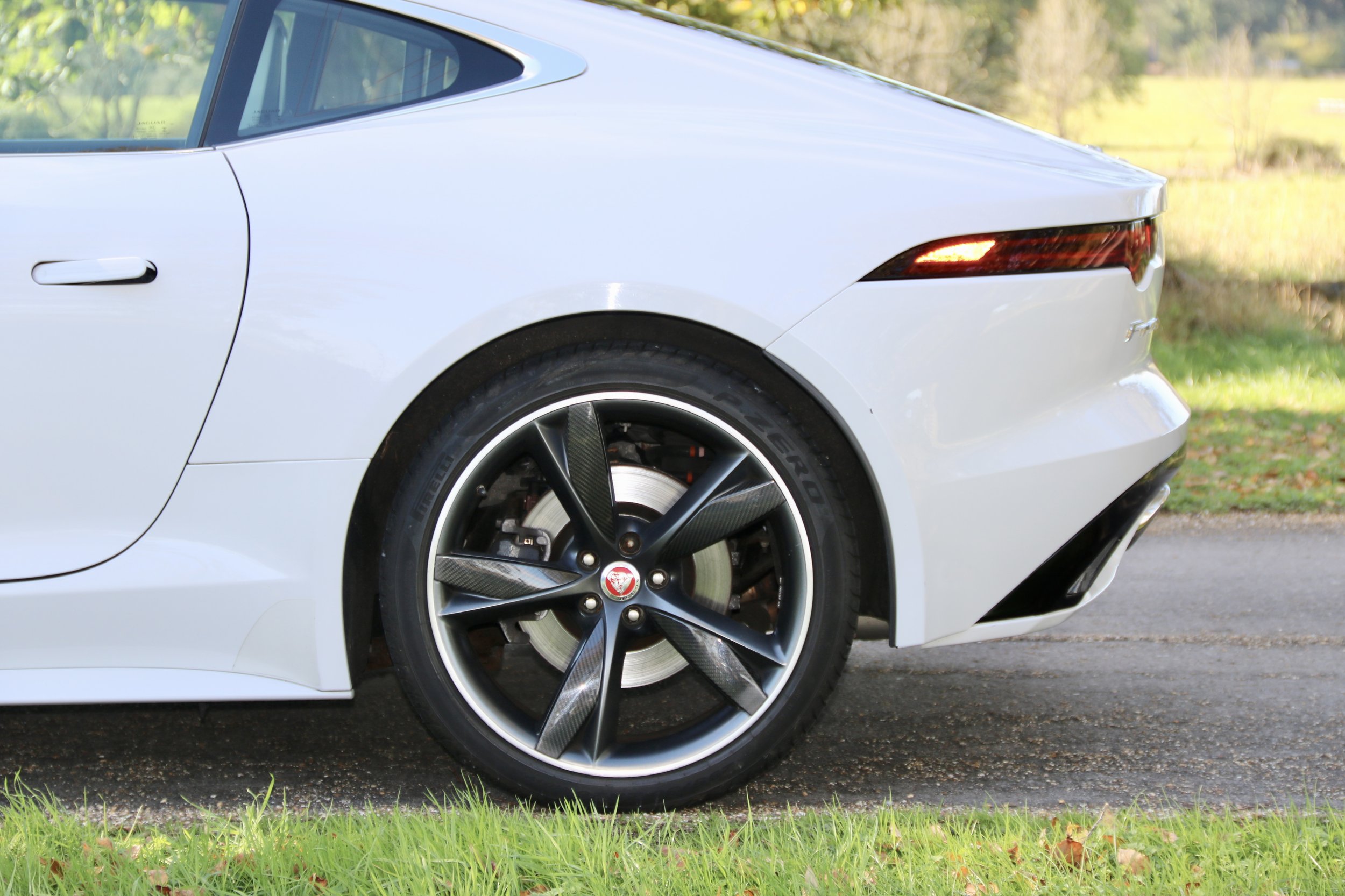 2017 Jaguar F Type I4 R-Dynamic Coupe left rear wheel.JPG
