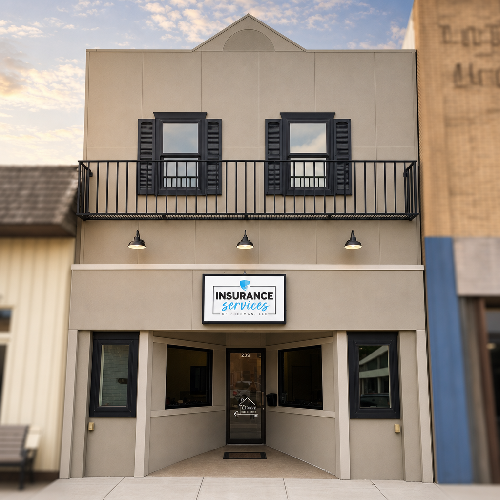insurance office with home auto life health insurance quotes available, local agents