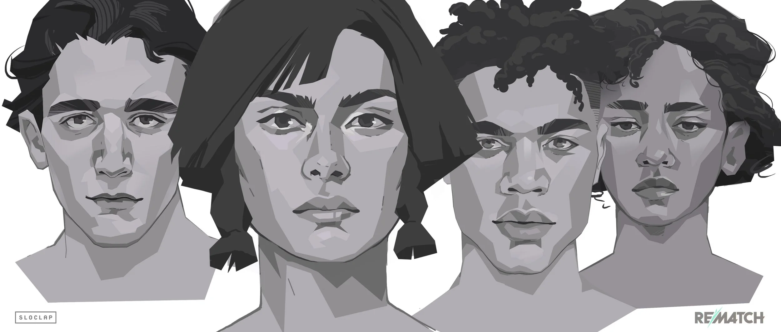 Art direction and visual development for Rematch video game by Servane Altermatt