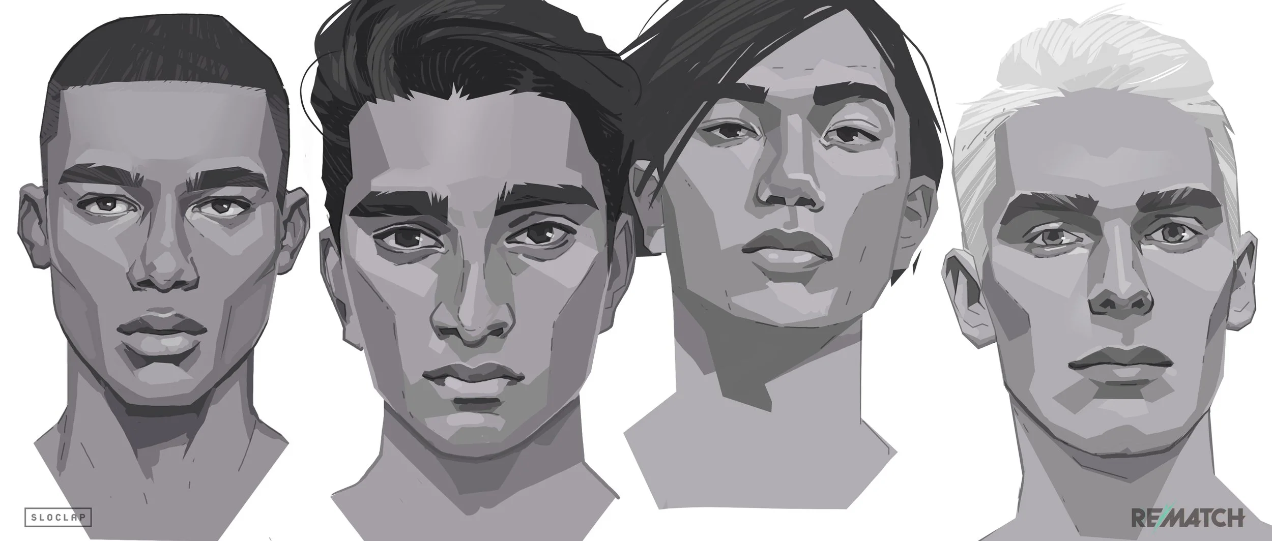 Art direction and visual development for Rematch video game by Servane Altermatt