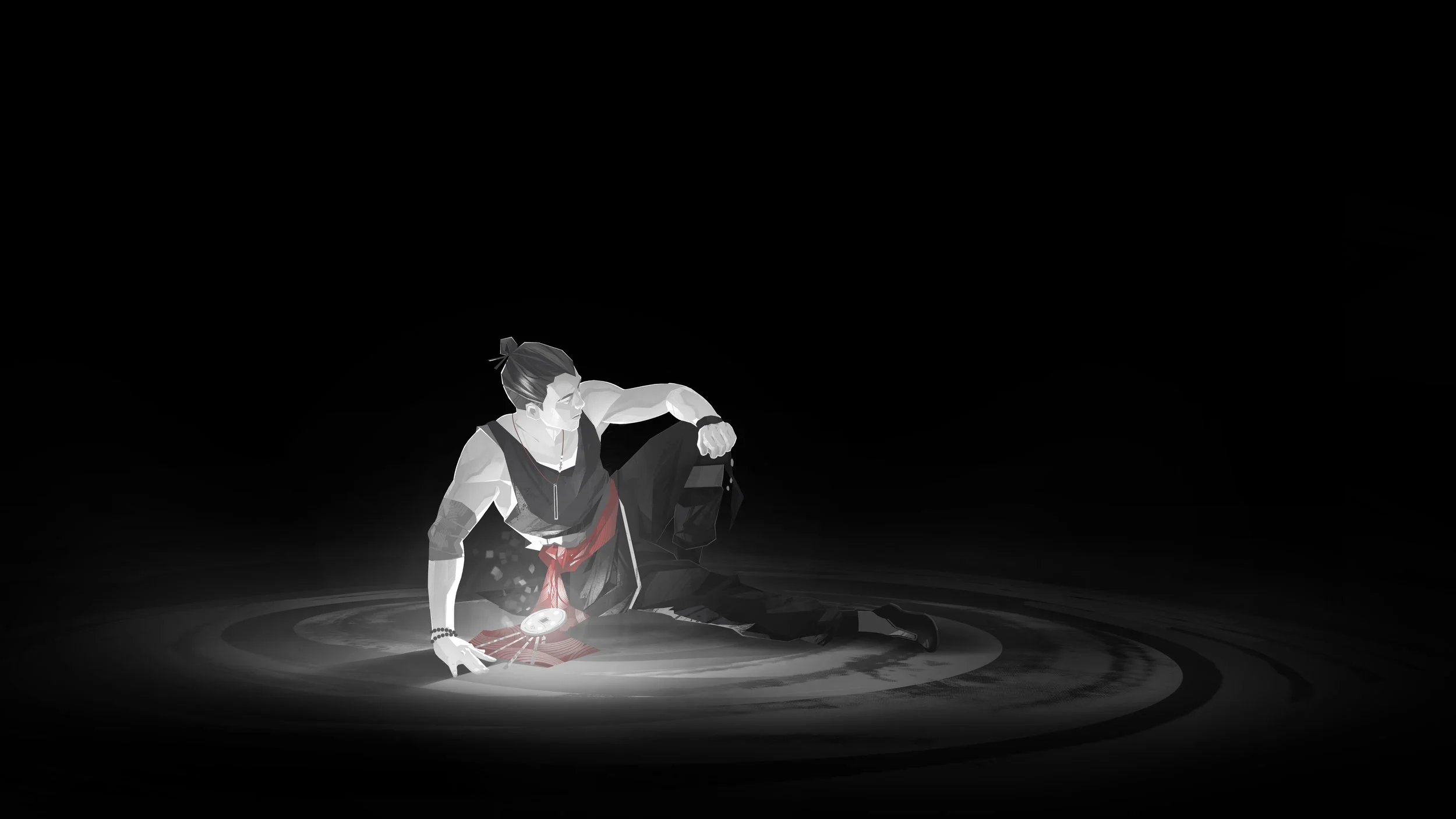 Resurection FX exploration for Sifu video game by Servane Altermatt