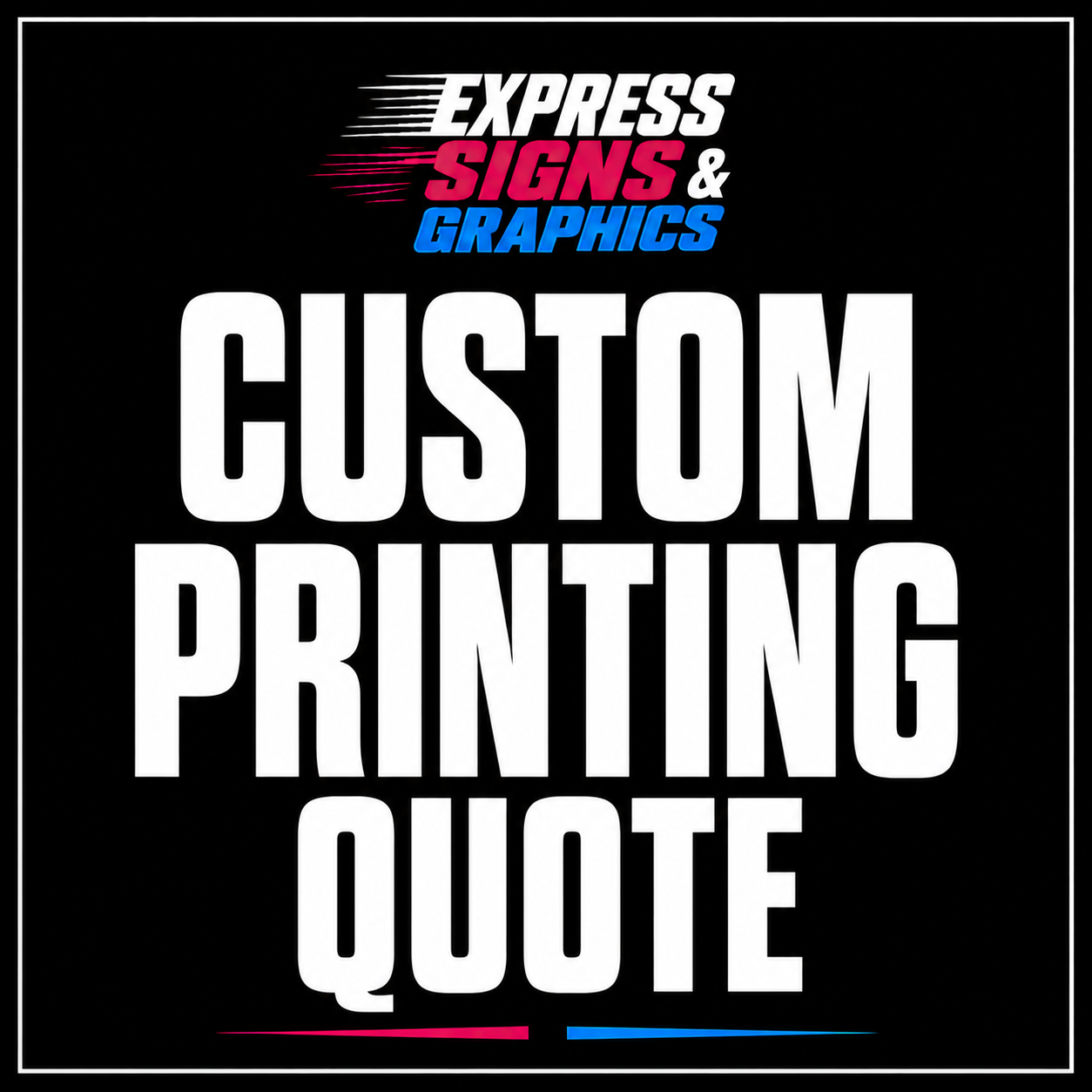 Custom Printing Quote