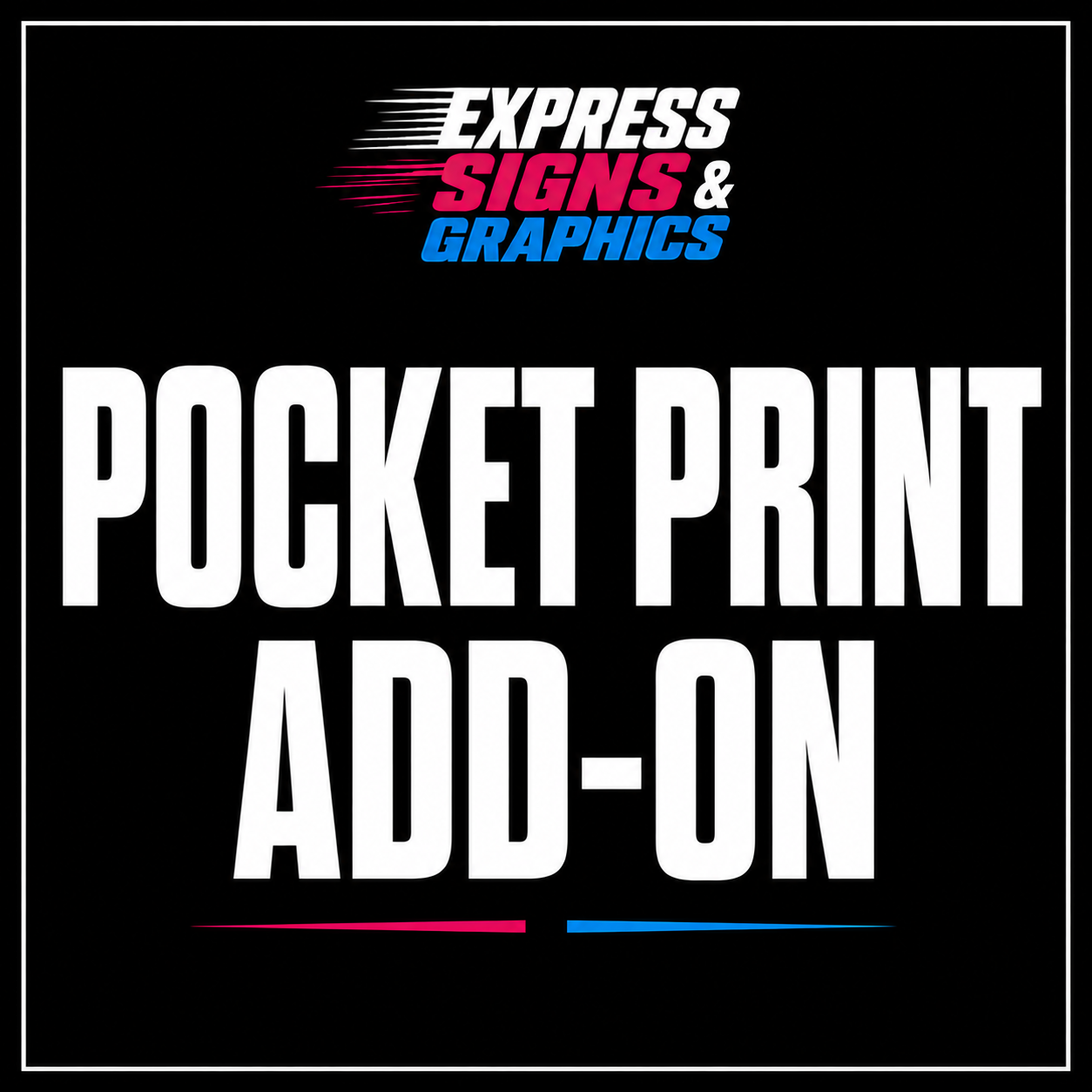 Pocket Print Add-On