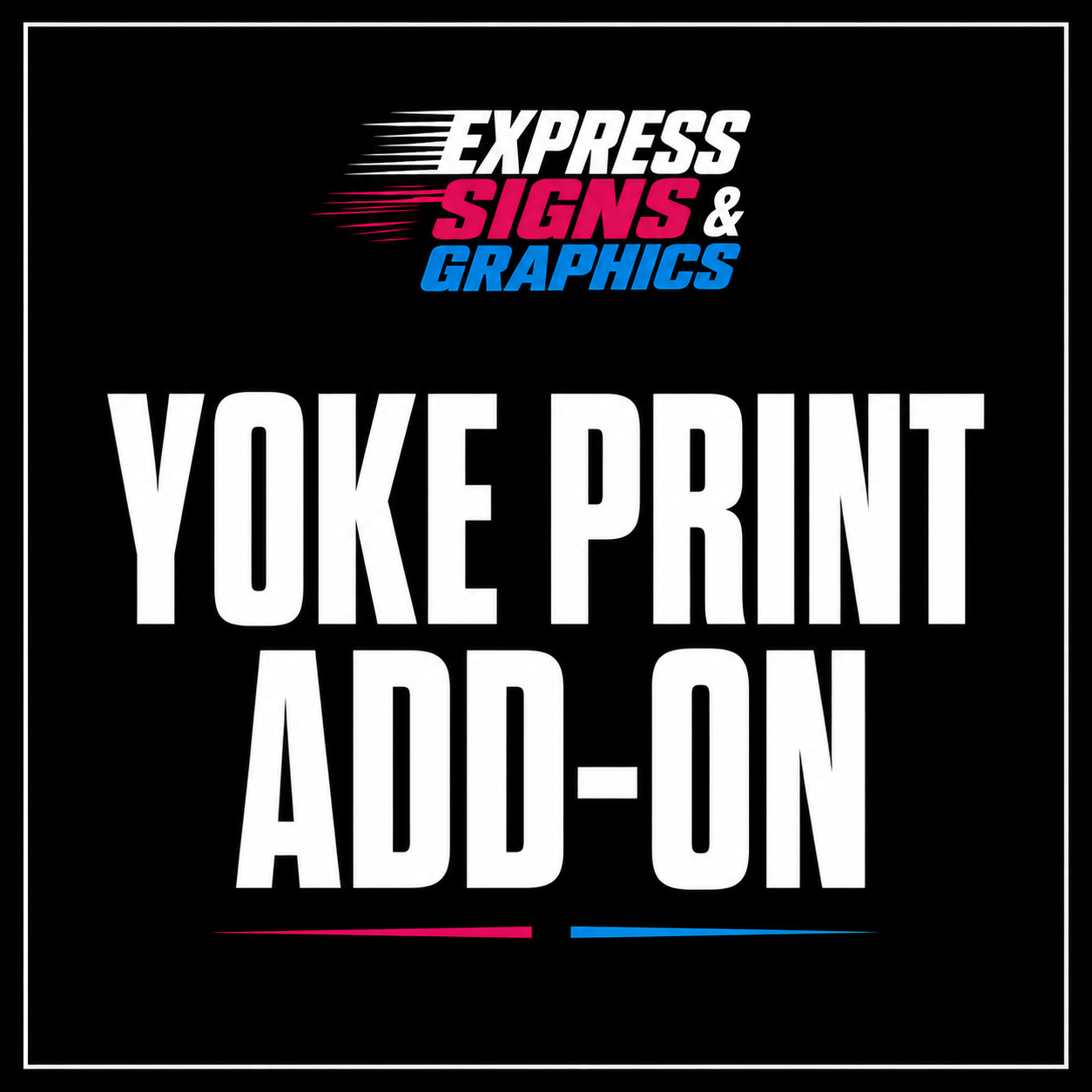 Yoke Print Add-On