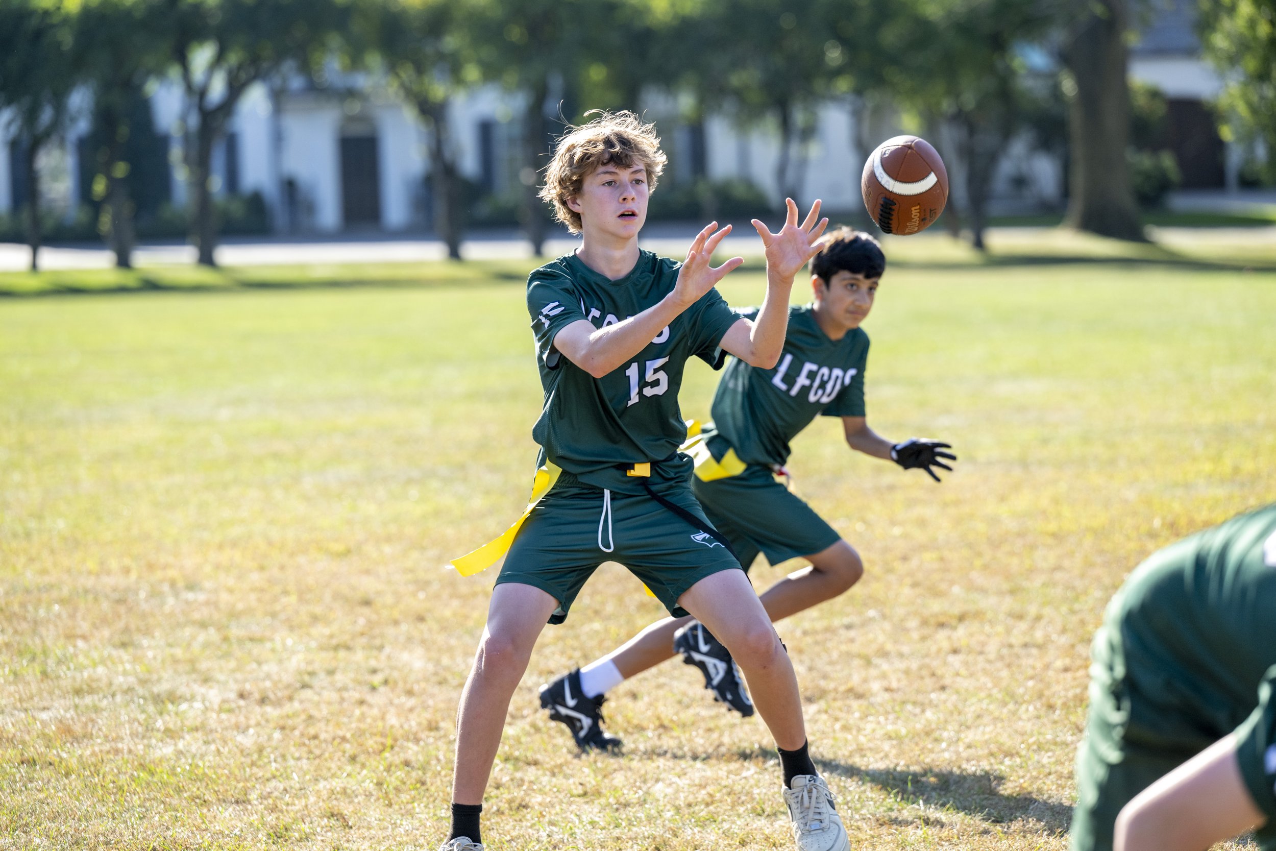 Every student participates in athletics, building teamwork, resilience, and pride in their school.