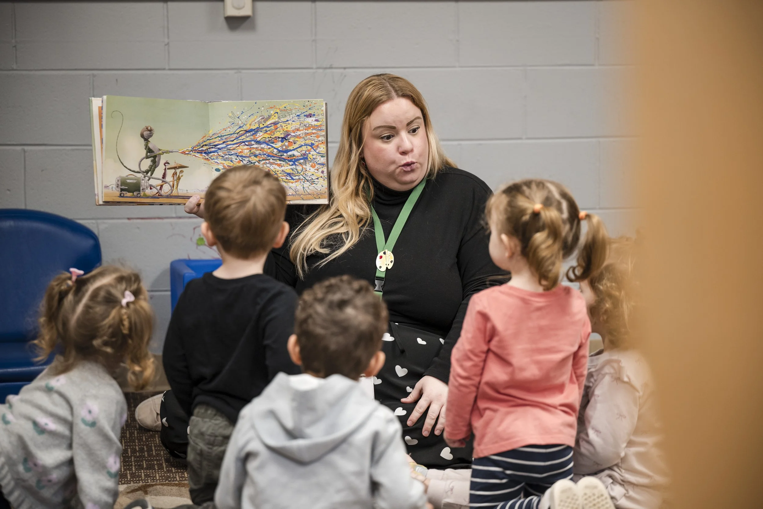 Teachers move fluidly between small groups and individuals, meeting every child where they are.