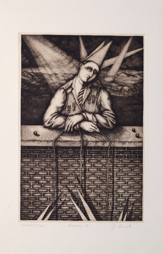 Nightfishing, Flatbed II, (2000), 22x15