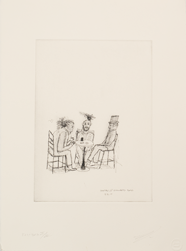 Rastas, Flatbed II/IV, (2018) 15x11