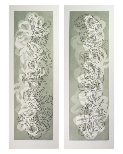 Rise &amp; Fall I &amp; I, 2008, Joan Winter