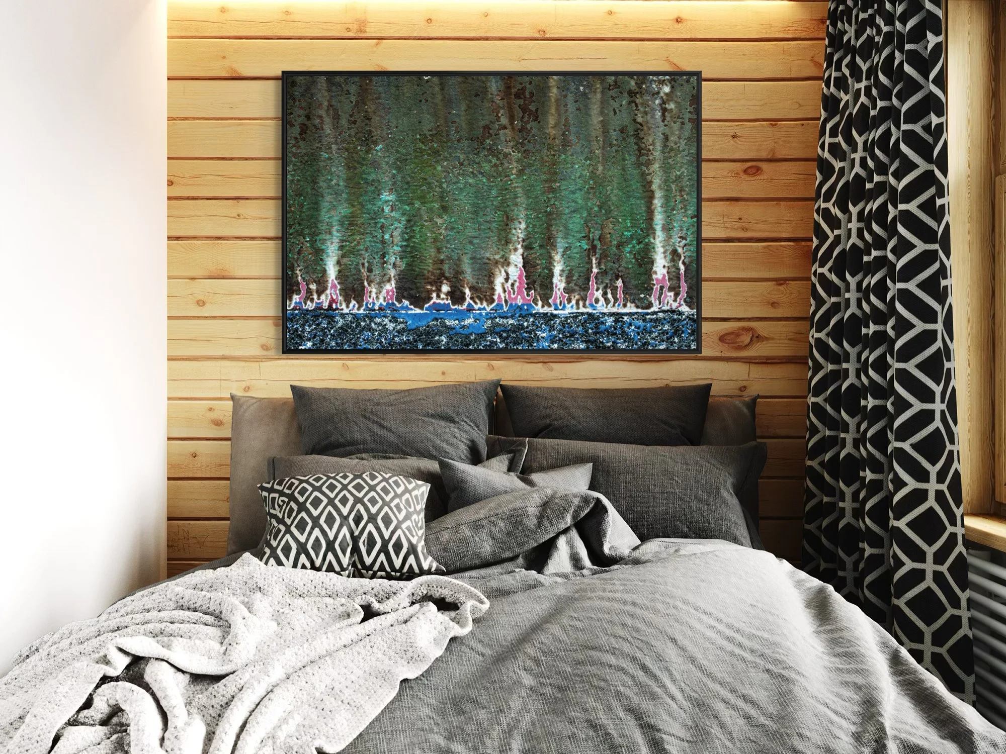 Wizardry 17 over the Bed.jpg