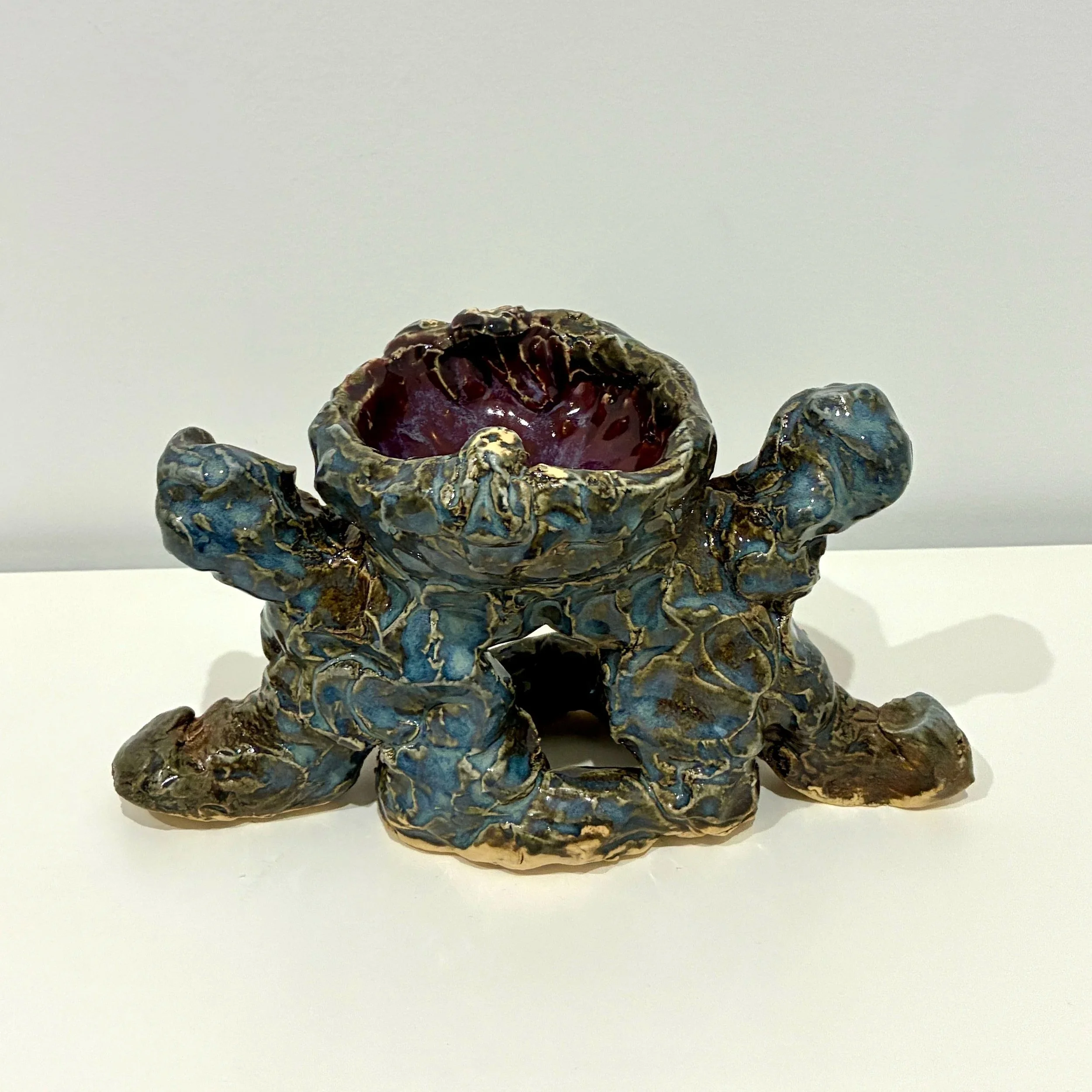 Confe Bowl, Blue Red