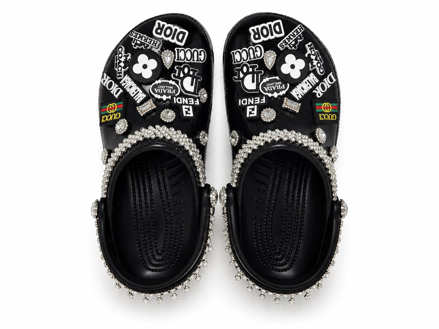 Luxury Embellished Designer Clogs