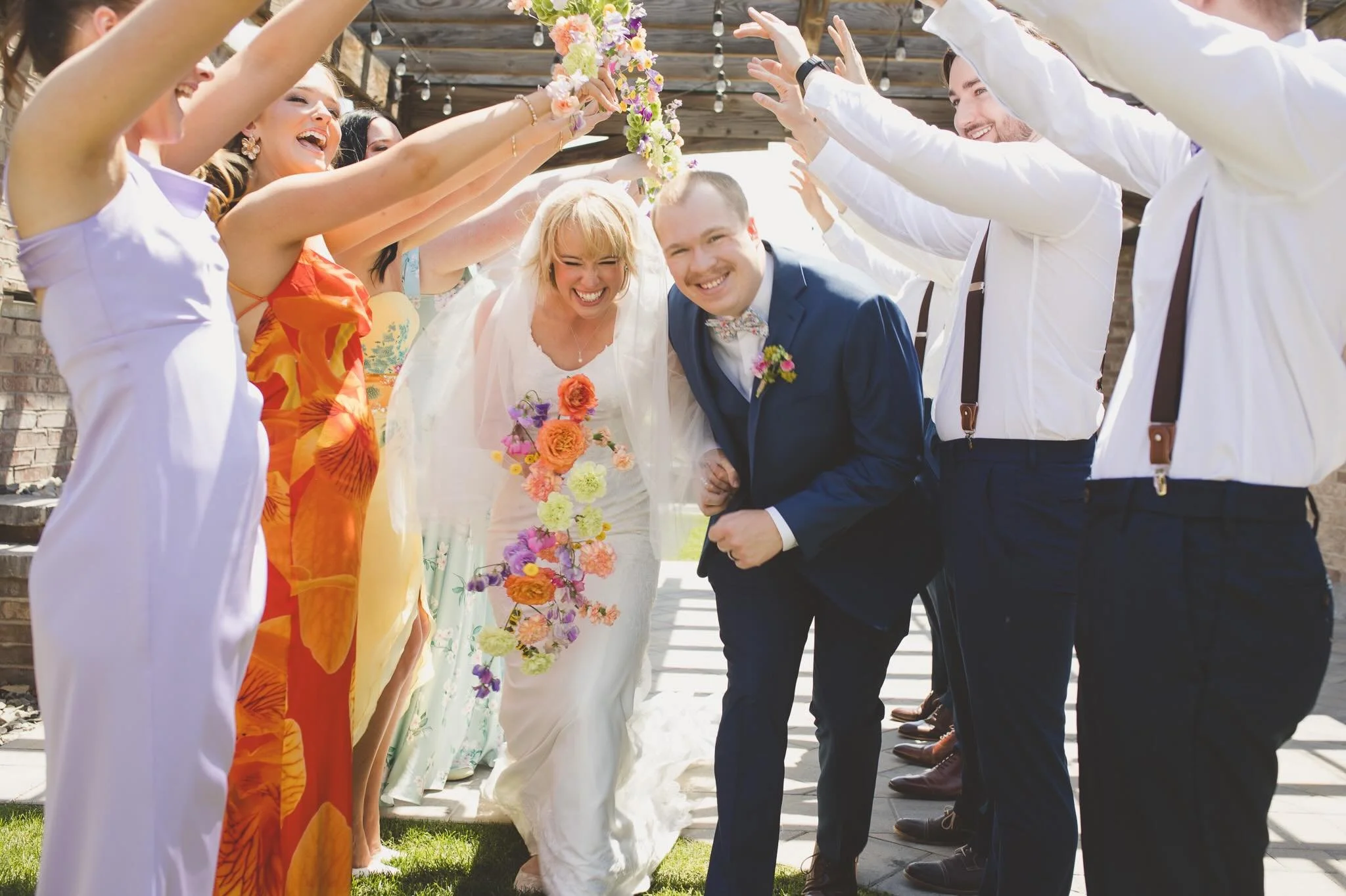 Jordan+Hannah 🧡

The most bright, creative, and fun wedding I&rsquo;ve ever flowered for, and even more special because it was for family!