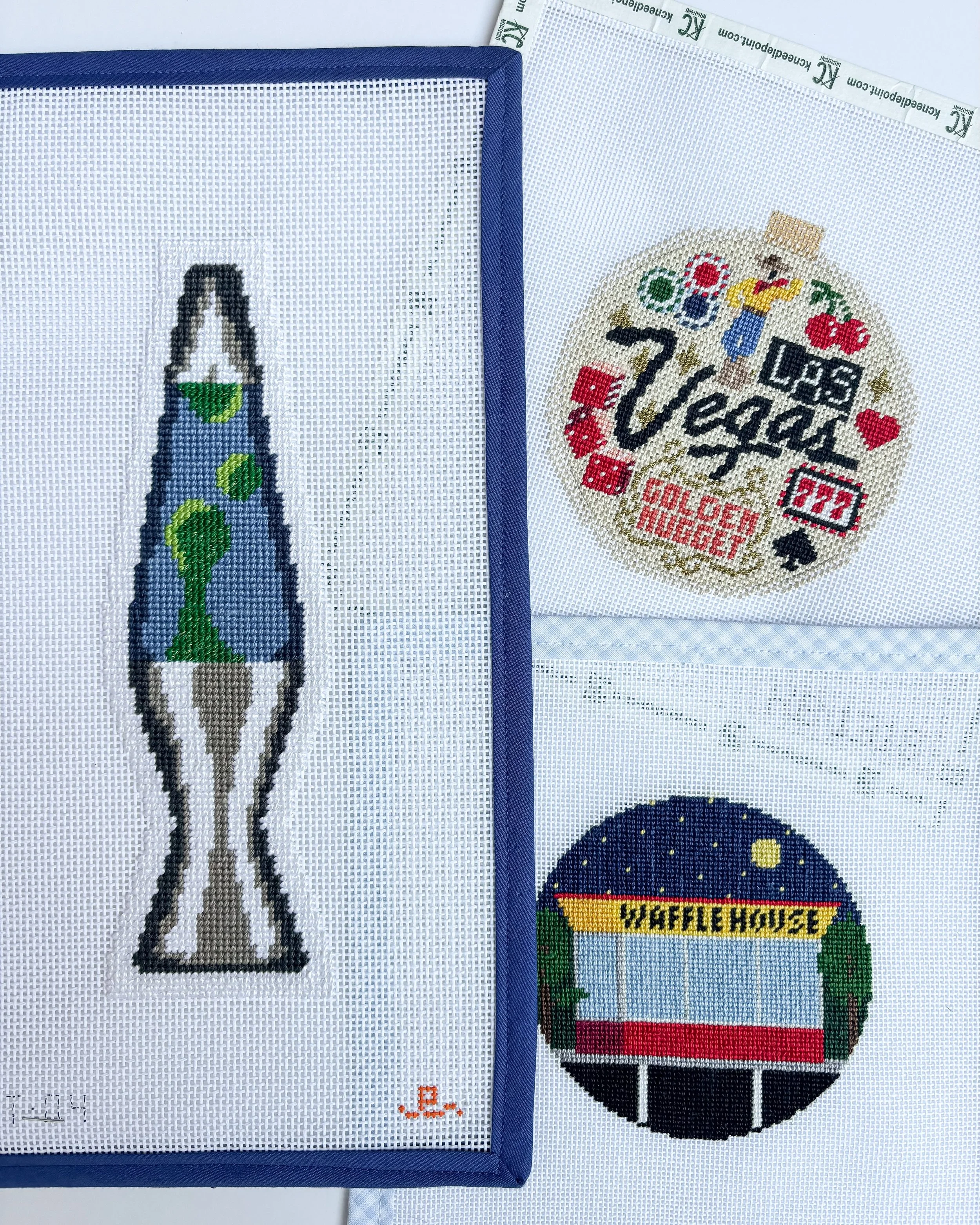 Stitch Mail Monday ✉️🪡

This week&rsquo;s arrivals are taking us from Las Vegas to late-night waffles. 

One of my favorite parts of finishing is opening the mail and seeing what everyone has been stitching. Which one are you most excited to see fin