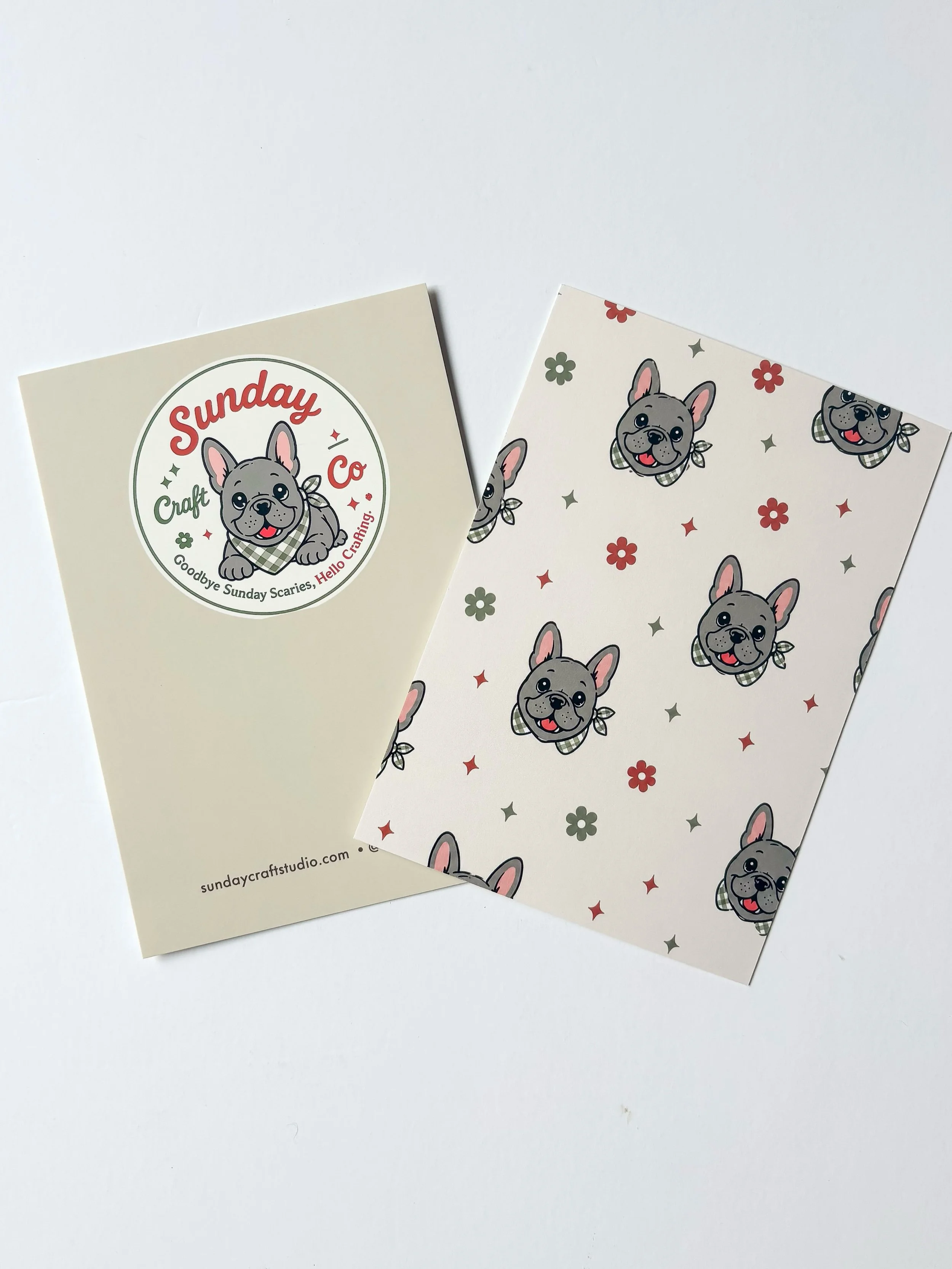 Feeling extra grateful lately 🤍 These are my new thank you notes. Seeing Sunday Craft Co. on something like this still feels a little surreal.

Every order, referral, kind message, review, tag, and share has helped me grow this little business more 