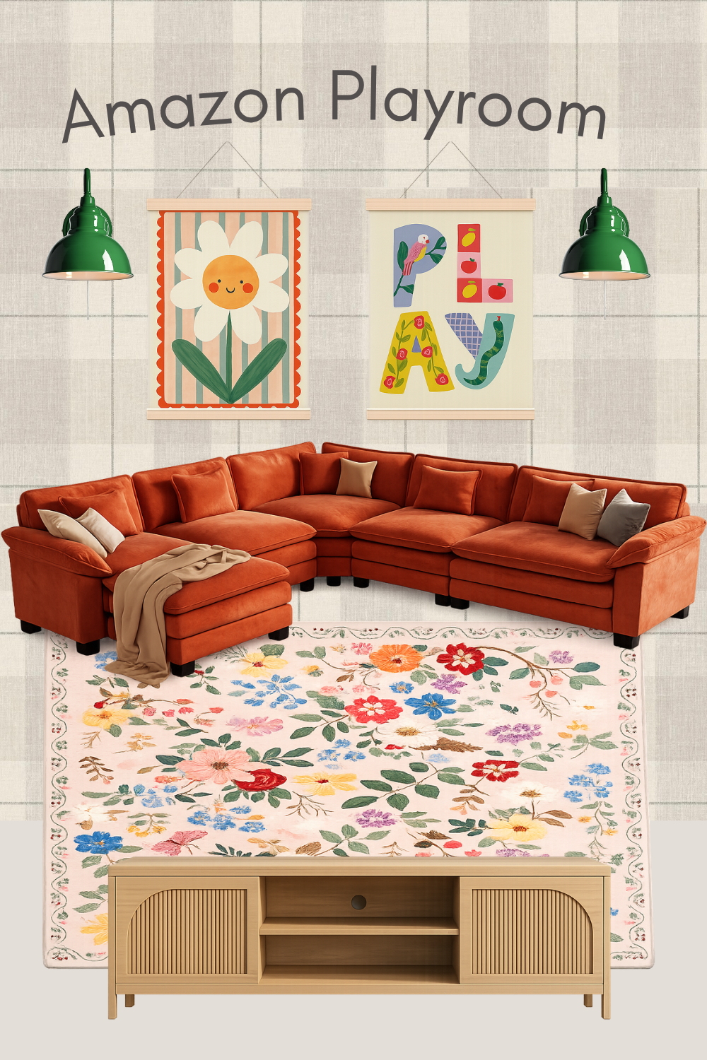 Playroom Decor afforadble decor